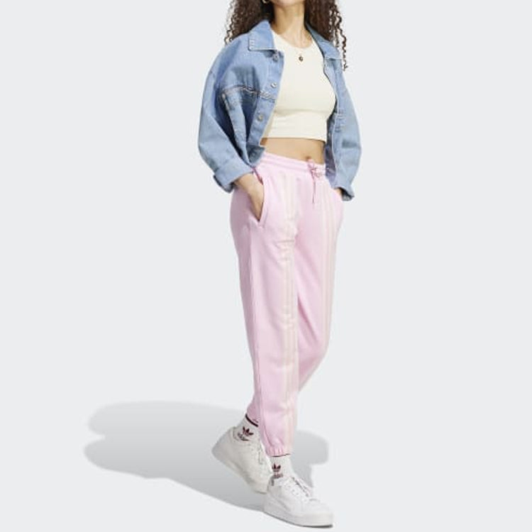 (WMNS) adidas Adicolor 70s 3-Stripes Sweatpants 'Pink' IK7854
