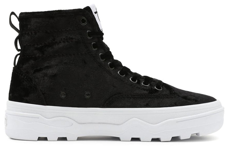 Vans Crushed Velvet Sentry Wc 'Black White' VN0A4P3KA8J