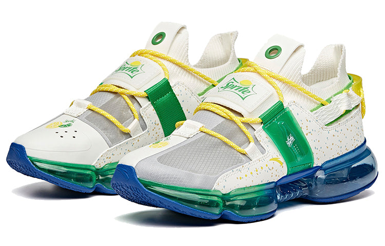 (WMNS) ANTA x Sprite Running Series Sneakers 'White Yellow Green' 122025530-4