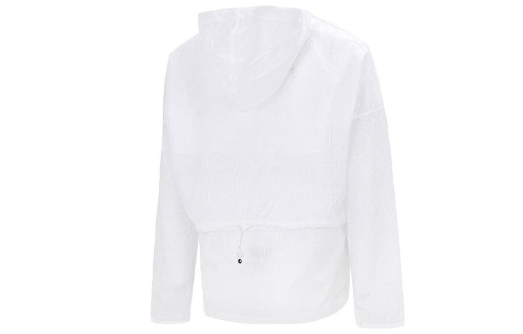 (WMNS) Nike Solid Color Logo Zipper Long Sleeves Hooded Jacket White DM7794-100