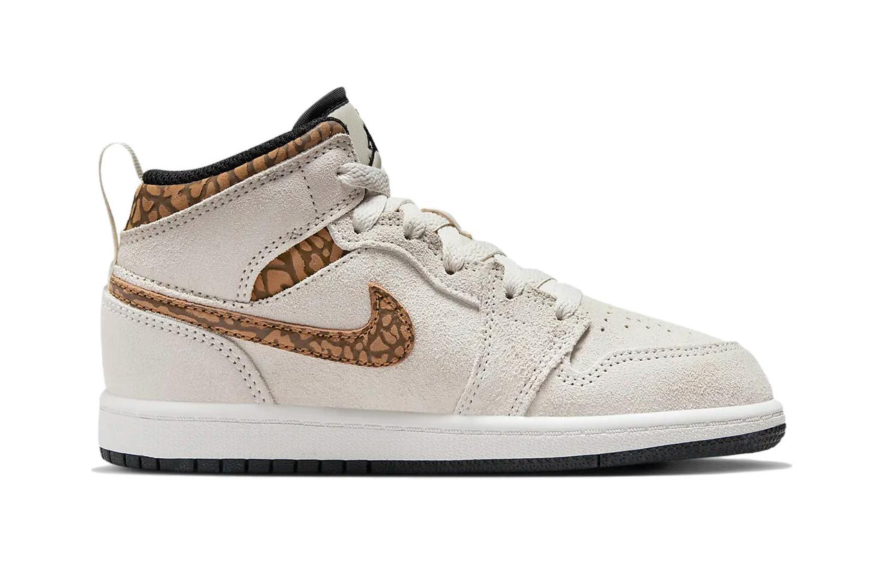 (PS) Air Jordan 1 Mid SE 'Brown Elephant' DZ5370-102