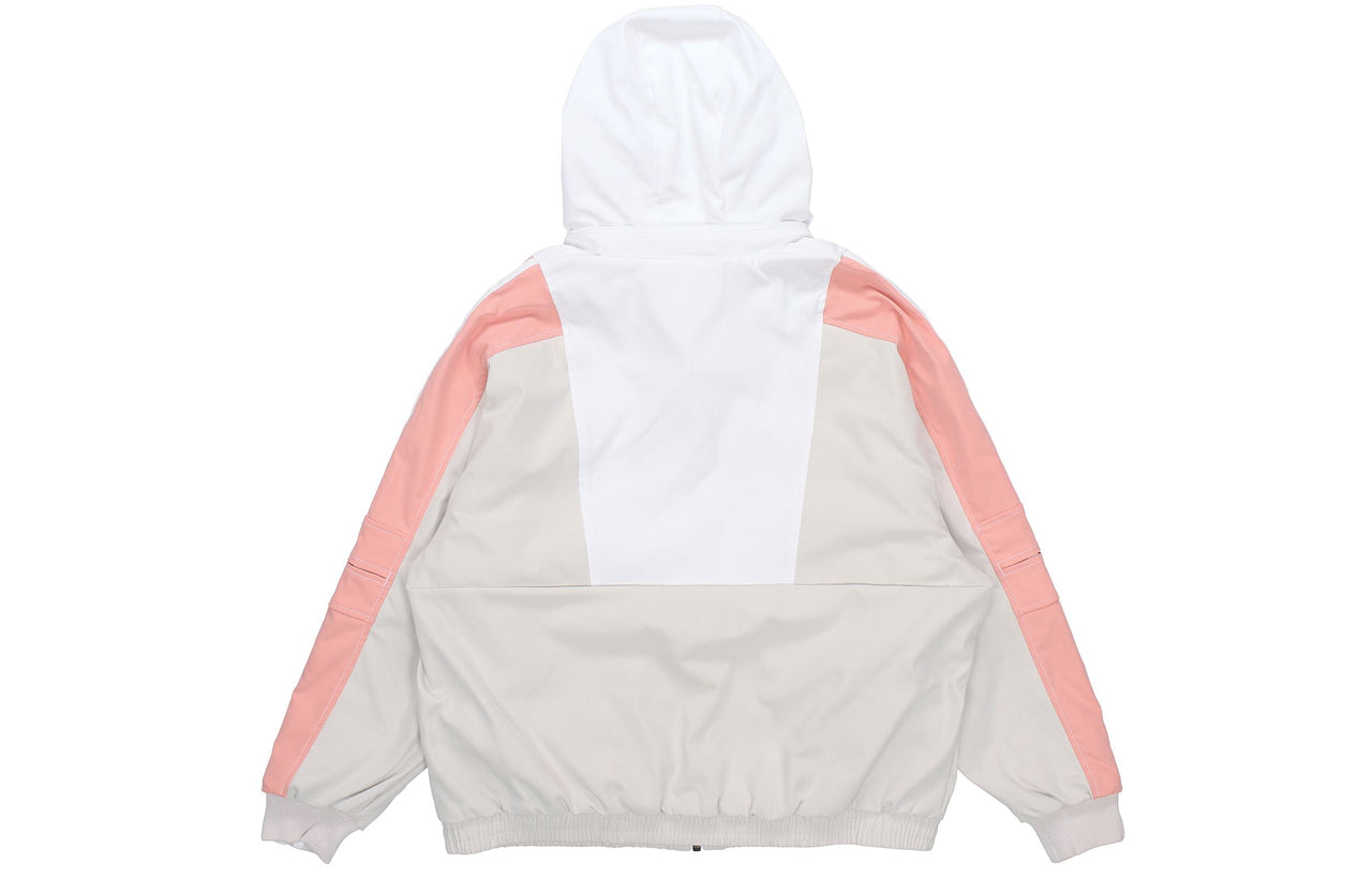 (WMNS) adidas Str Jkt Warm Training Sports Storage Simple Hooded Fleece Lined Jacket Light Grey GP0635