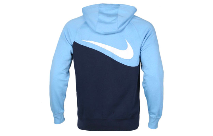 Nike AS Nike Sportswear Swoosh Hoodie FZ FT Men Blue Sky blue BV5300-451