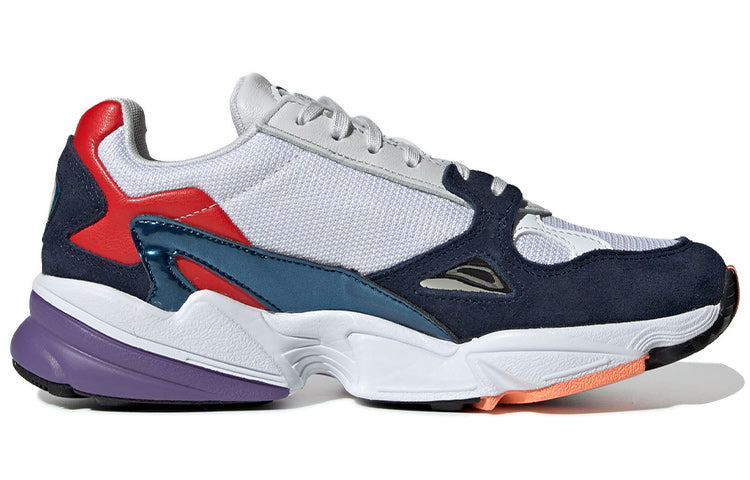 (WMNS) adidas Falcon 'Crystal White Navy' CG6246