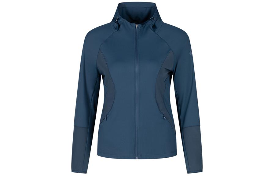 (WMNS) ASICS Yoga Jacket Asia Sizing 'French Blue' 2032D042-400