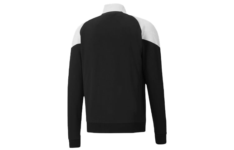 PUMA Iconic Mcs Coats Track Jacket 'Black White' 597674-01