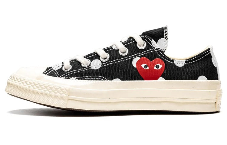 Converse x COMME des GARCONS Chuck 70 Low 'Black Polka Dot' 157248C