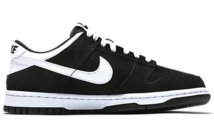 (GS) Nike Dunk Low 'Black White Swoosh' 310569-020