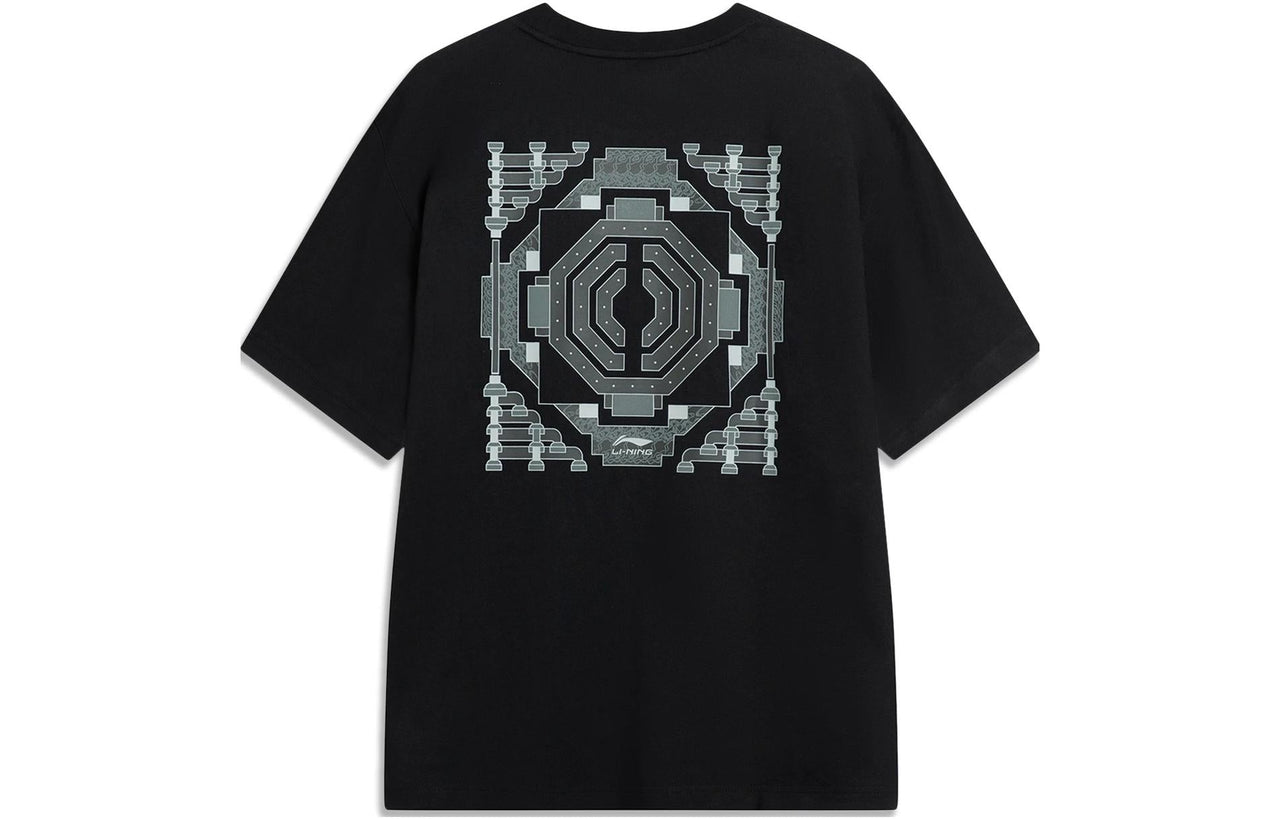 Li-Ning Totem Graphic T-shirt 'Black' AHST419-3