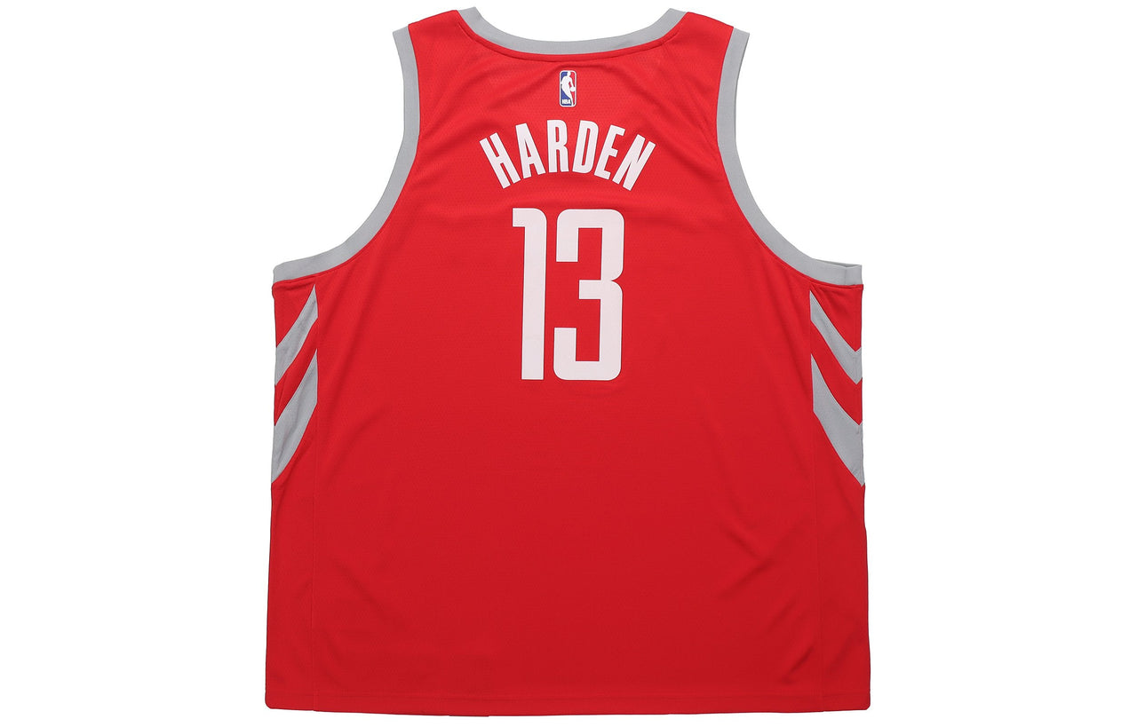 Nike NBA SW Fan Edition Rockets No. 13 Sports Basketball Jersey Large Red 864477-657