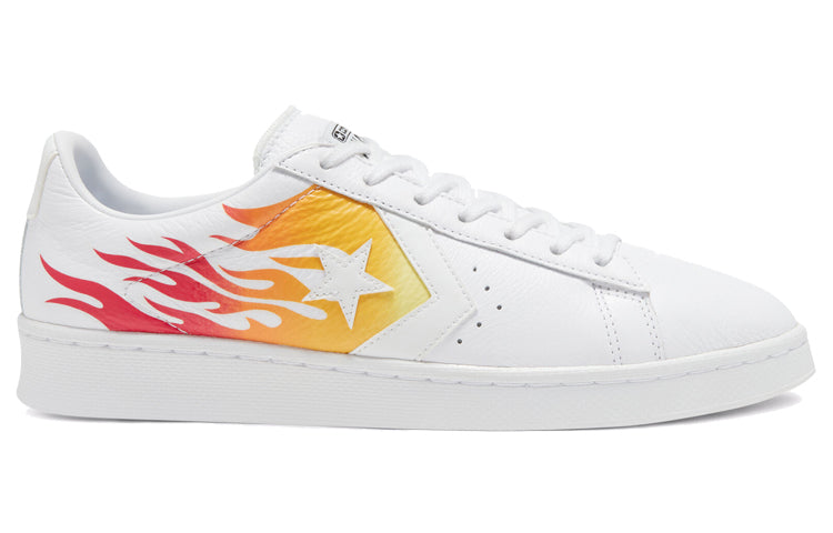 Converse Pro Leather Low 'Archival Flame Print' 167935C