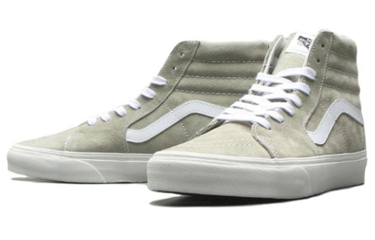 Vans Unisex SK8-High-Top Sneakers Grey/Green VN0A5JMJB32