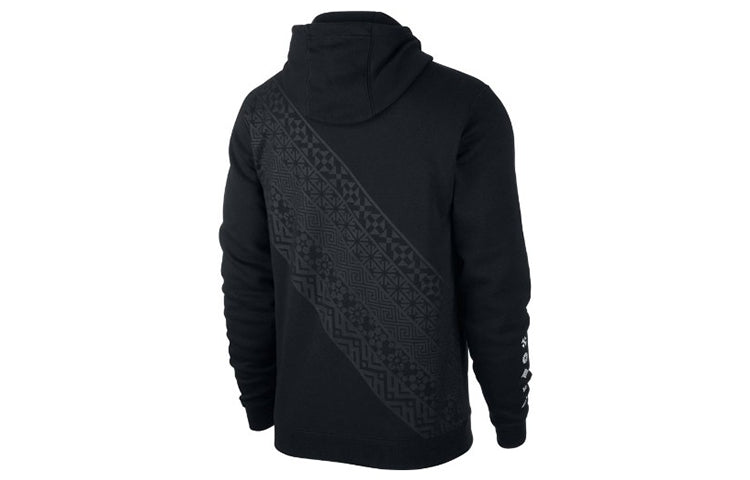 Men's Nike Club Twill Printing Pullover Black CT5228-010