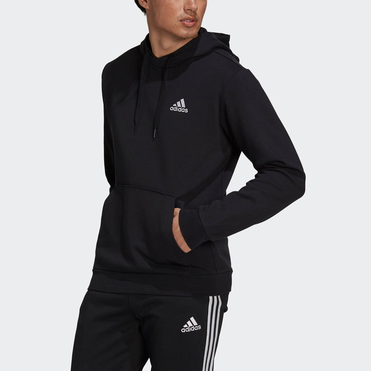 Men's adidas Feelcozy Hd Logo Sports Black GV5294