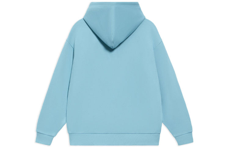 Li-Ning Sports Fashion Series Casual hooded Sports Pullover Hoodie 'Blue' AWDS593-3