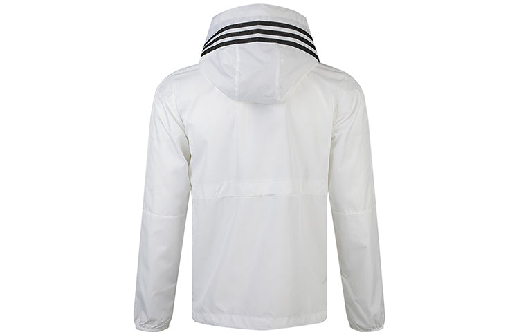 Men's adidas Sports Hooded Jacket White FT2833
