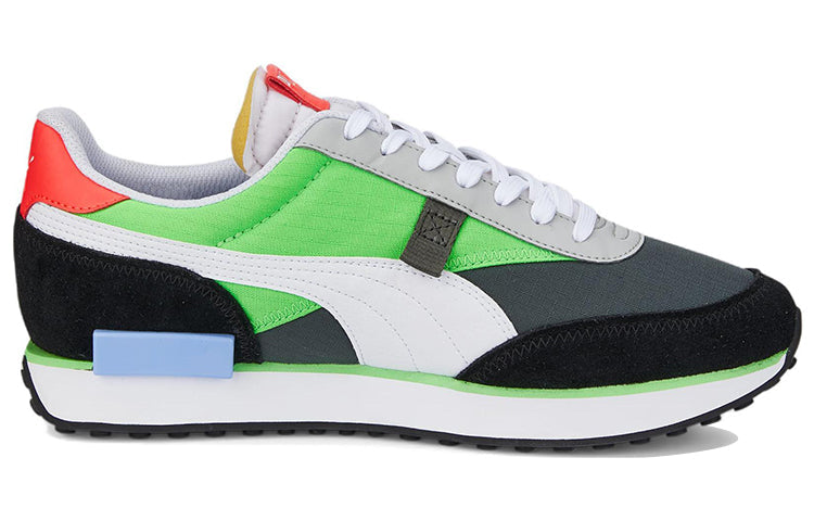 PUMA Future Rider 'Play On - Dark Shadow Fluo Green' 371149-85