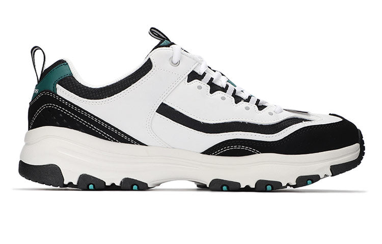 Skechers D'Lites I-Conik Low-Top Sneakers White/Black 8790091-WBK