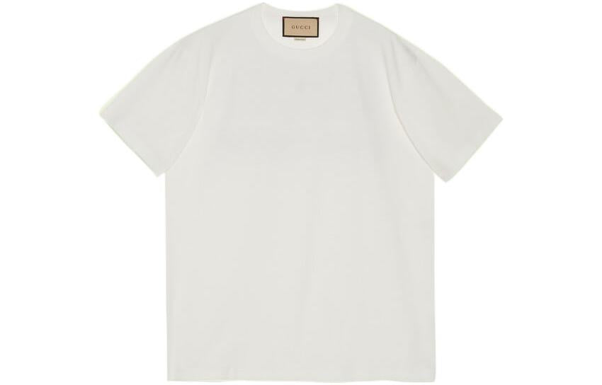 Gucci SS22 Love Parade Logo Tee 'White Purple' 548334-XJEQF-9750