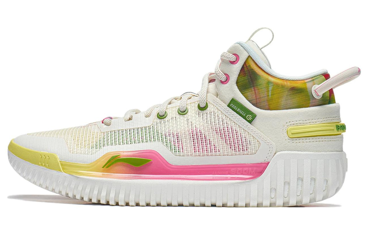Li-Ning BadFive 3 'White Yellow Pink' ABFT005-8