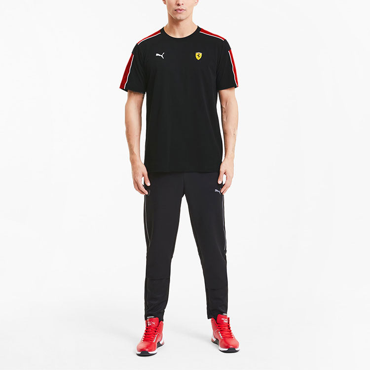PUMA Scuderia Ferrari Race T7 Tee 'Black White Red' 597946-02