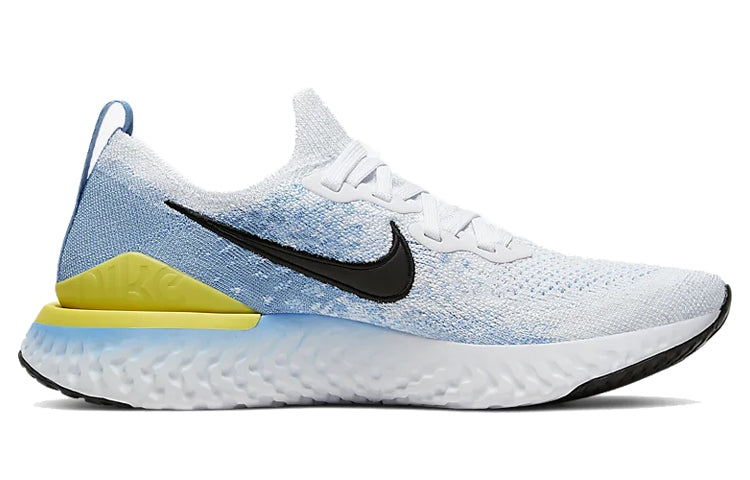 (WMNS) Nike Epic React Flyknit 2 'White Light Blue' BQ8927-106