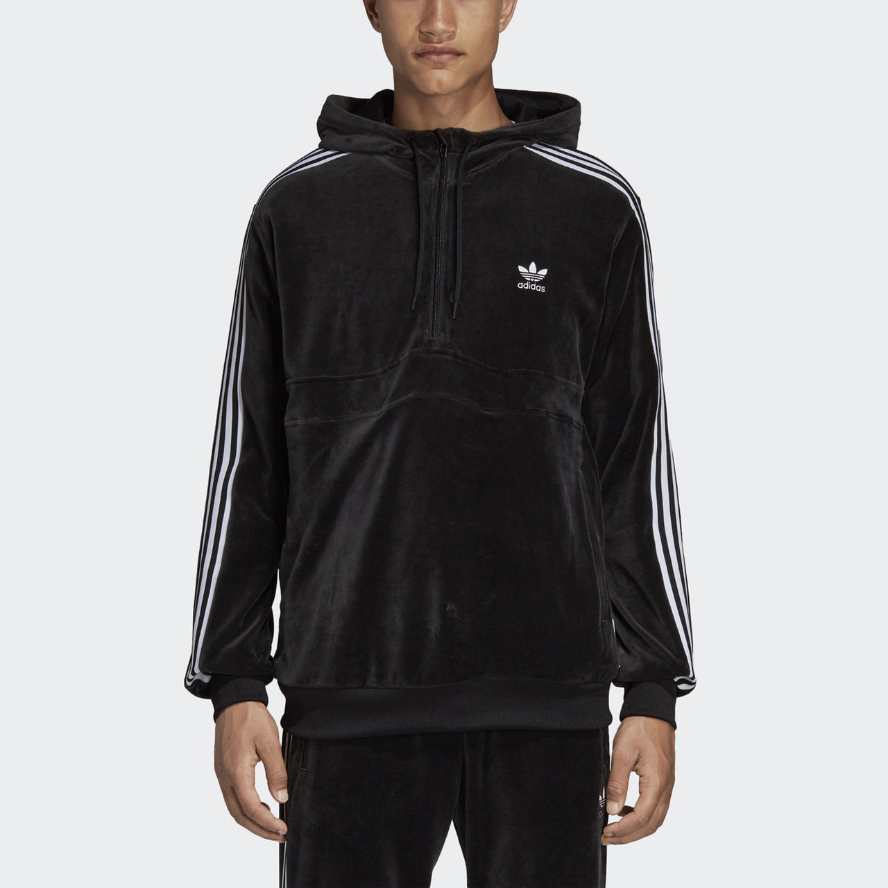 adidas originals Cozy Halfzip Track Sweaters Black DX3625