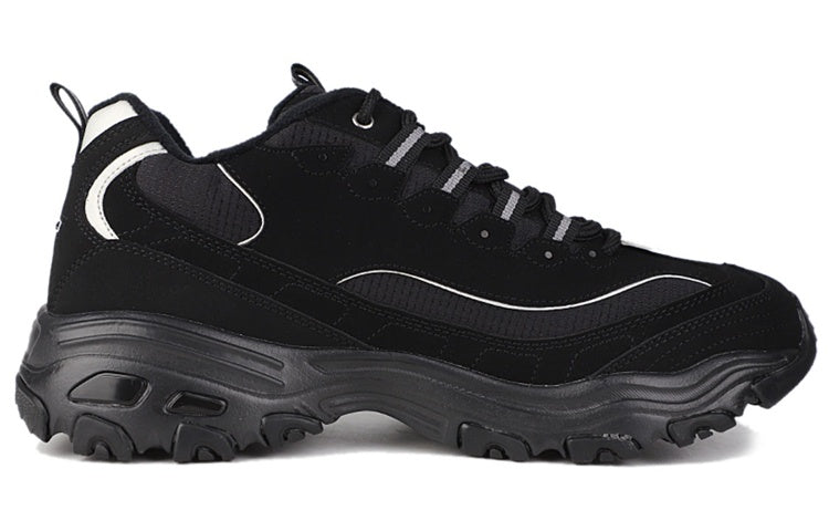 Skechers D'Lites Low-Top Running Shoes Black 666063-BBK
