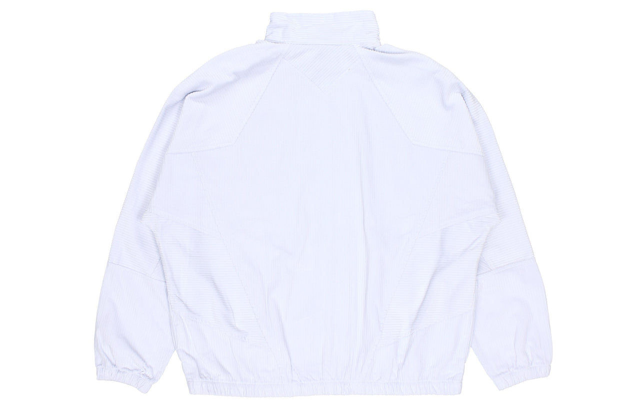 Nike Sportswear Heritage Windrunner corduroy Splicing Stand Collar Jacket White DA0032-043