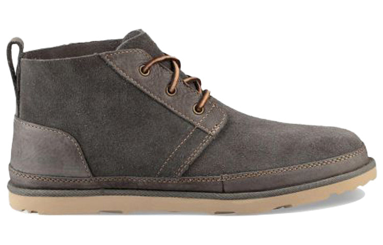 UGG Neumel Unlined Leather Lacing Cargo Gray 1020369-CHRC