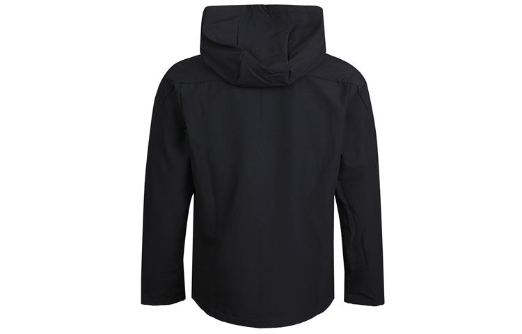 Nike logo Woven Casual Training Hooded Jacket Black CU7347-010
