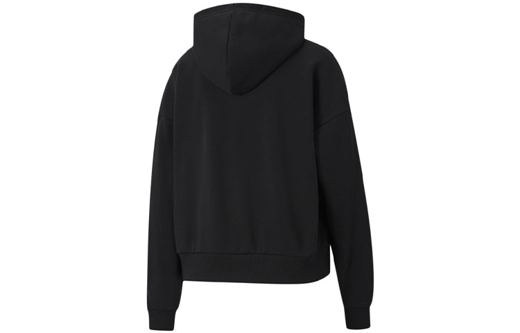 (WMNS) PUMA Casual Sports Long Sleeves Stay Warm Hoodie Black 599314-01