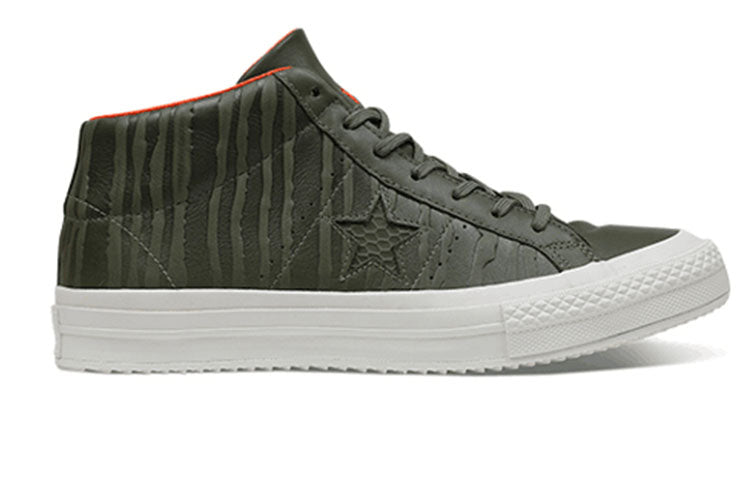 Converse One Star Mid Tops Green 158836C
