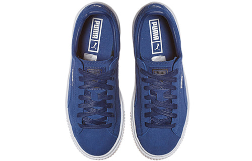 (WMNS) PUMA Suede Platform 'Peacoat' 362223-02