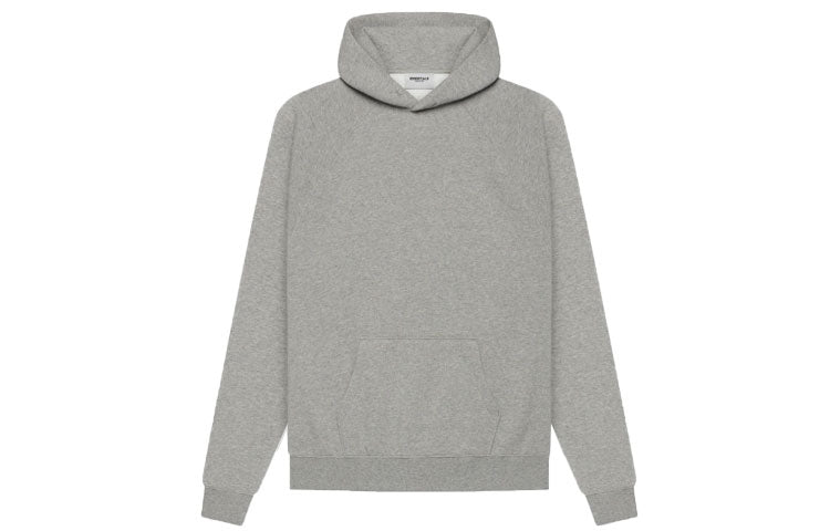 Fear of God Essentials SS21 Pullover Hoodie 'Dark Heather Oatmeal' FOG-SS21-609