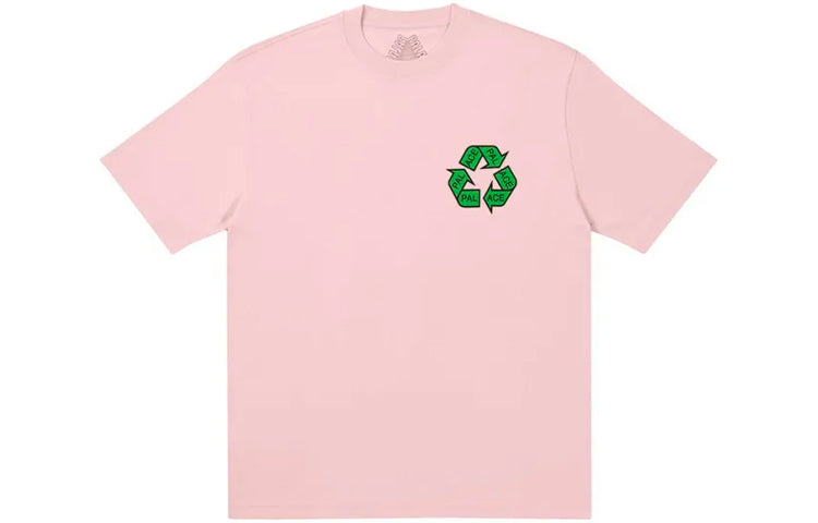PALACE P Cycle TShirt Triangle Back Logo Short Sleeve Unisex Pink P20TS052
