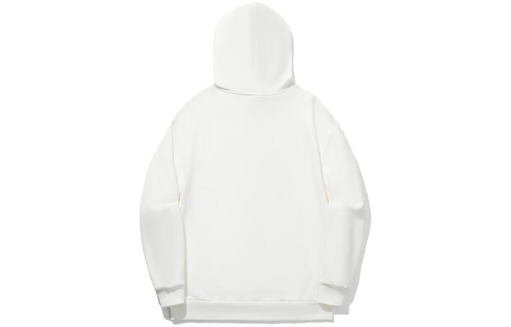 Li-Ning Box Logo Hoodie 'White' AWDTD01-1