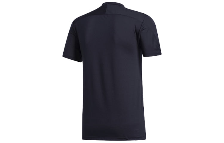 adidas Kenta Rise Tee Training Sports Short Sleeve Blue FJ6133