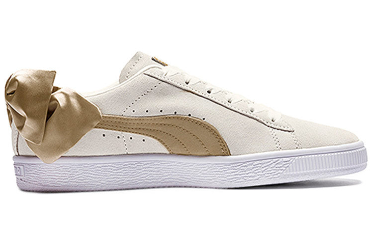 (WMNS) PUMA Suede Bow Varsity 'Pink Gold' 367732-03