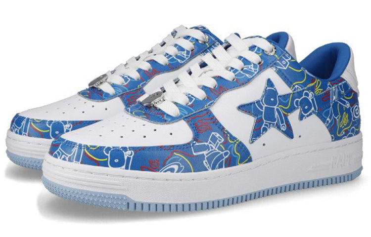 A BATHING APE WMNS Sta BE@R CAMO x Medicom Toy Exhibition Blue Camo 1H73-291-911