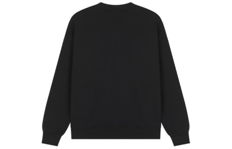 New Balance Classic Logo Sweatshirt 'Black White' AMT23359-BK