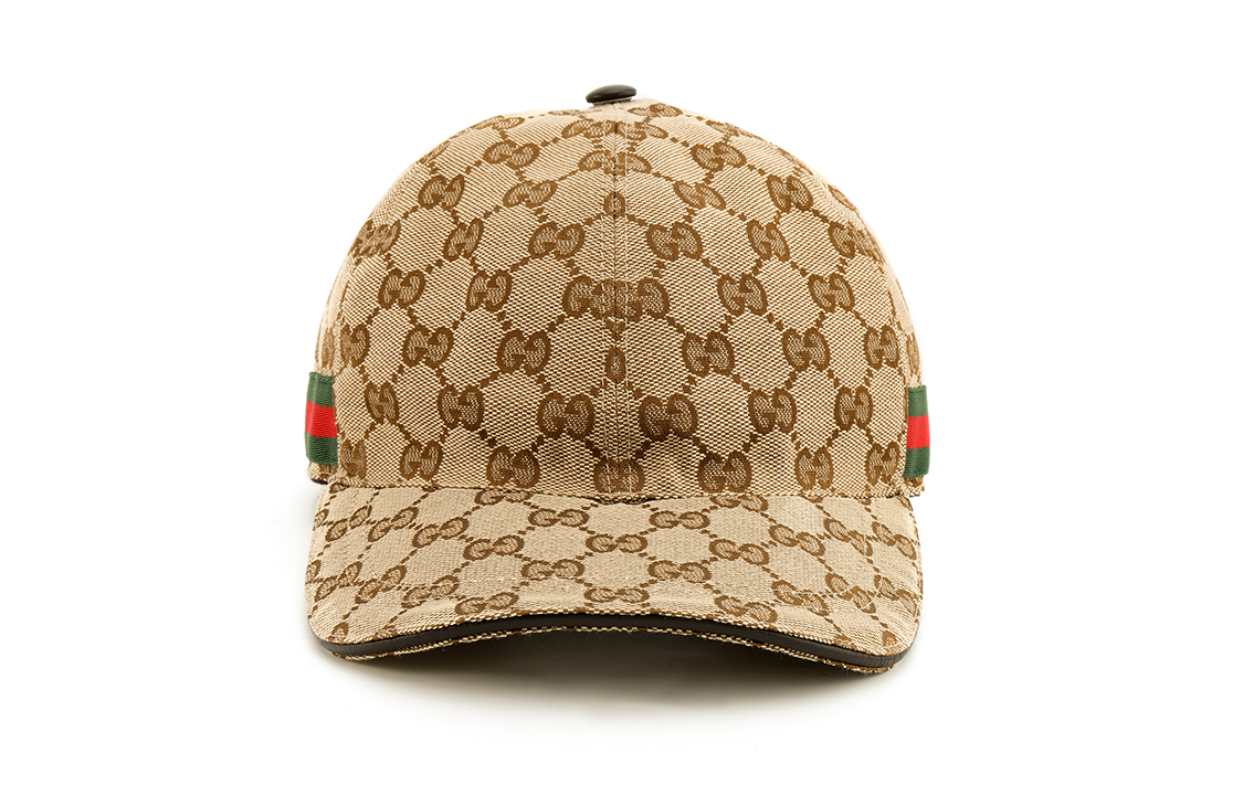 Gucci Original GG Canvas Baseball Hat With Web 'Original GG' 200035-KQWBG-9791