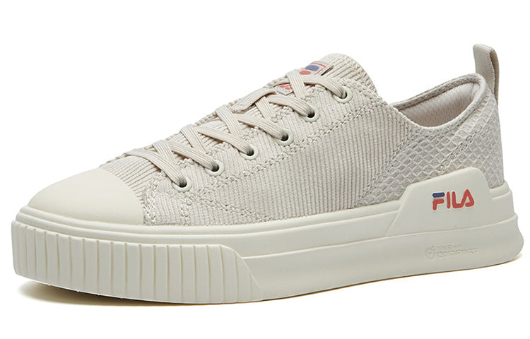 (WMNS) FILA Fashion Court Low-Top Sneakers Creamy/White F12W134343FWS