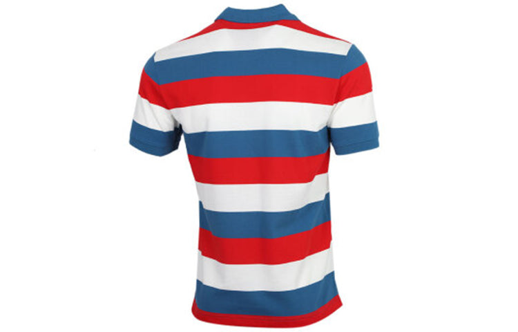 Nike Men's Sportswear Polo-Shirt Red/Blue CJ4466-457
