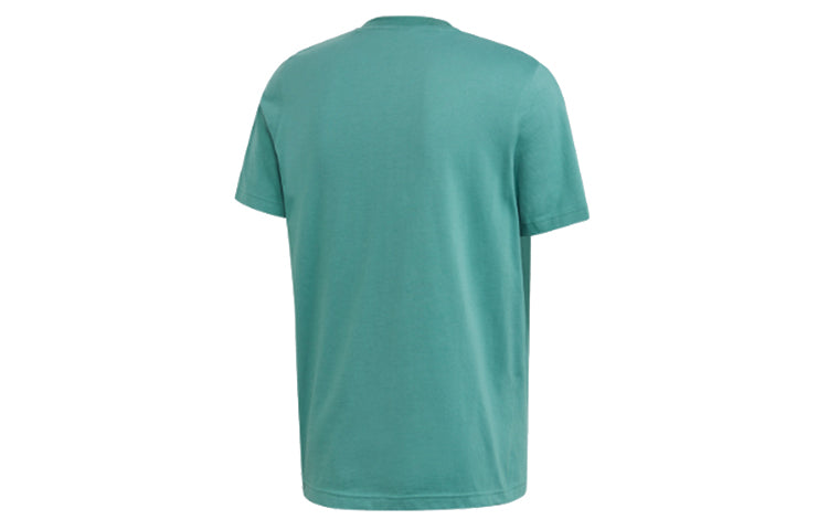 adidas originals Classic Logo Short Sleeve Green FM3799