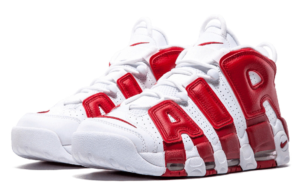 Nike Air More Uptempo 'White Red' 414962-100