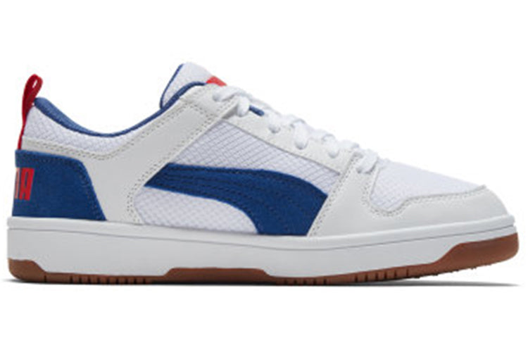 PUMA Rebound Layup Lo 'White/Blue' 370914-01