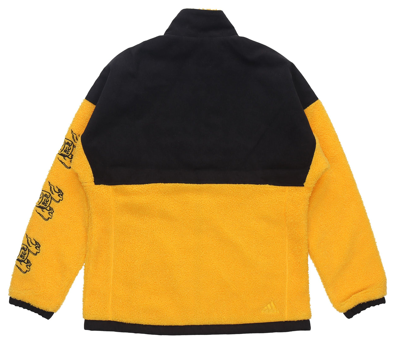 adidas Anti-Wind Jacket 'Black Yellow' GM4438