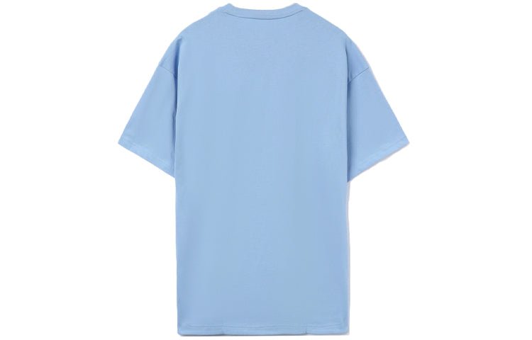 Li-Ning Crew Neck Tee 'Blue' AHSR911-3