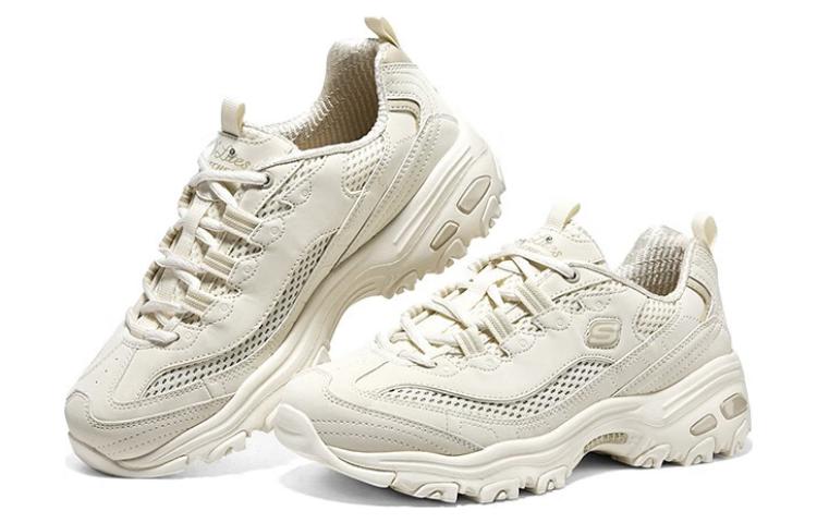 (WMNS) Skechers D'LITES 1.0 'Cream White' 896193-OFWT